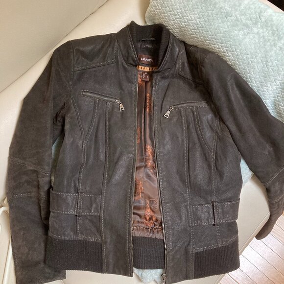 Suede bomber jacket - Picture 1 of 3